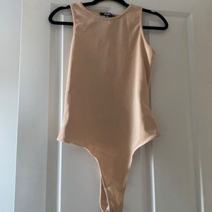 NWT Nude Missguided bodysuit